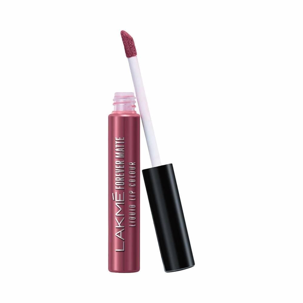Lakme Forever Matte Liquid Lip Colour - Nude Pink | Grocsy