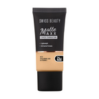 Swiss Beauty Matte Maxx Cover Foundation - 6 Deep Warm | Grocsy