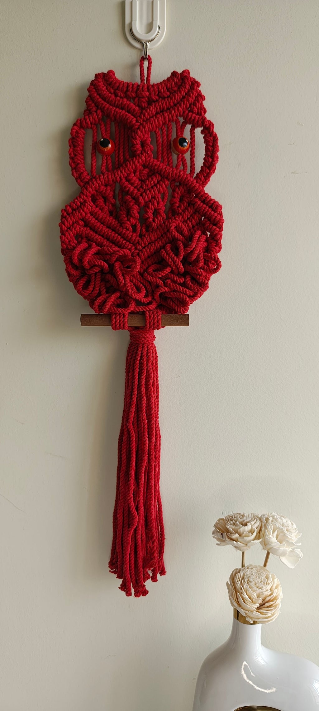 Sun Mun Decors Premium Macrame Owl | Grocsy