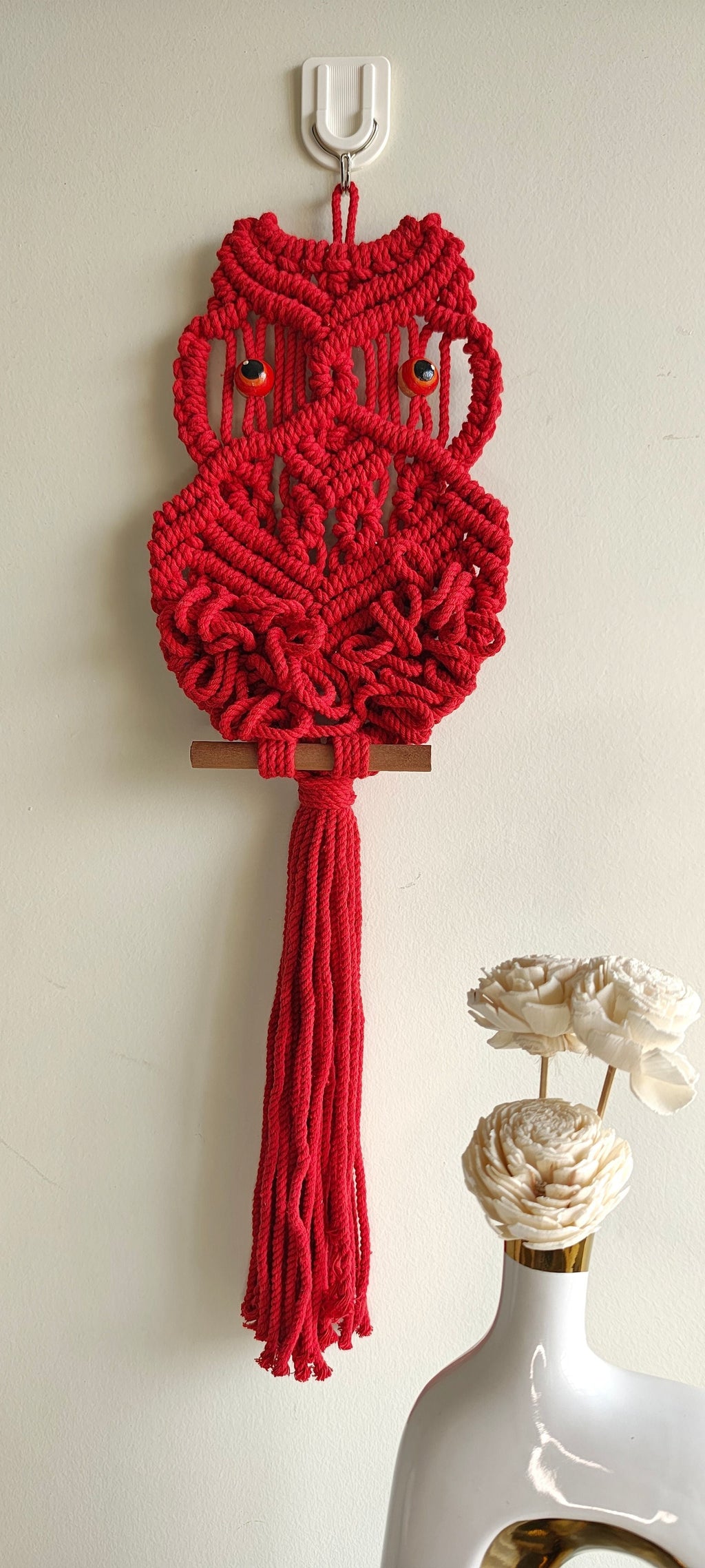 Sun Mun Decors Premium Macrame Owl | Grocsy