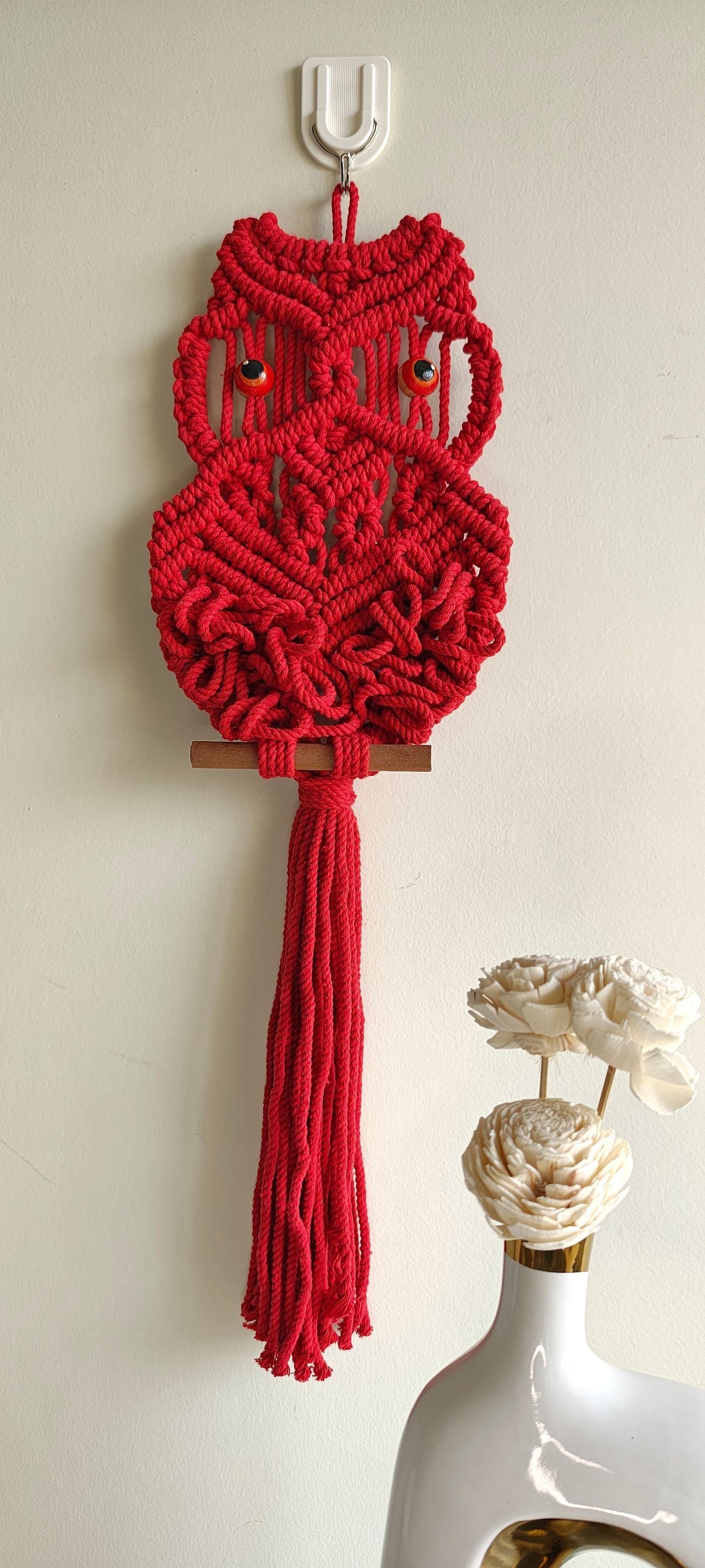 Sun Mun Decors Premium Macrame Owl | Grocsy