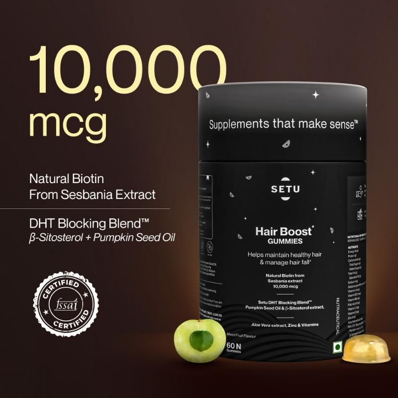 Setu Hair Boost Gummies | Grocsy