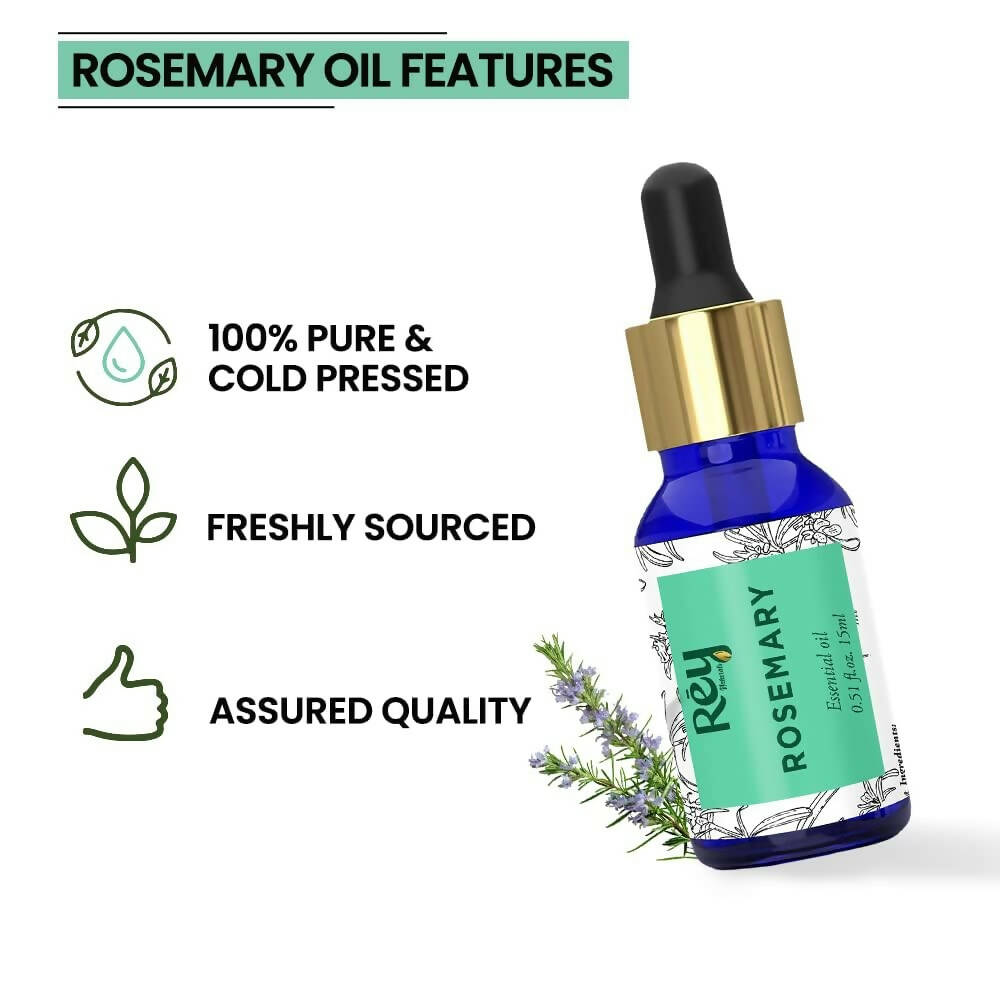 Rey Naturals Rosemary Essential Oil | Grocsy