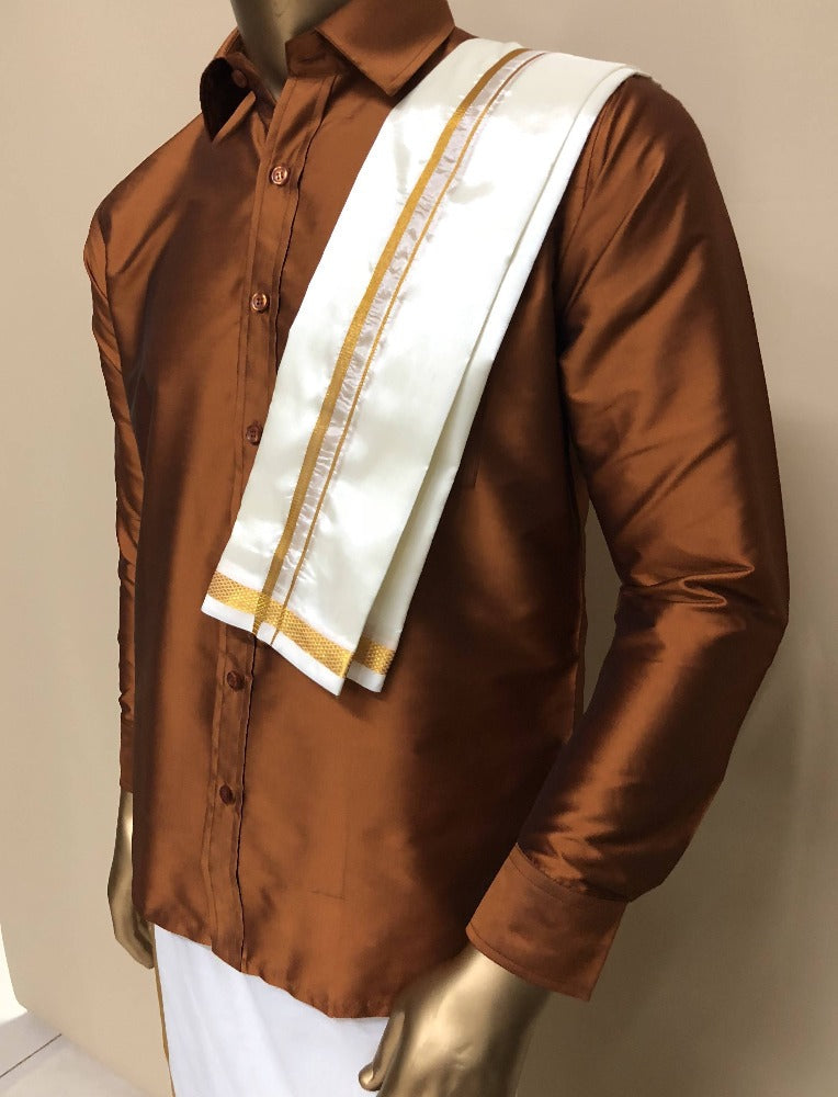 Rajavivaha Art Silk Angavastram | Grocsy