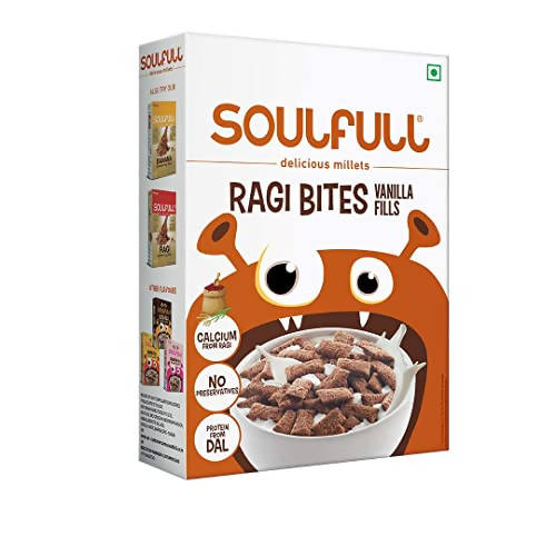 Soulfull Ragi Bites Vanilla Fills | Grocsy