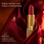 Kay Beauty x Falguni Shane Peacock Luxe Matte Lipstick - Rani Rose | Grocsy