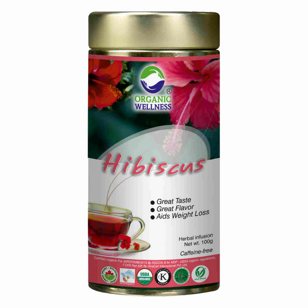 Organic Wellness Blossom Hibiscus Tin Pack | Grocsy