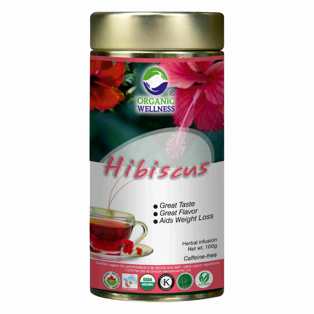 Organic Wellness Blossom Hibiscus Tin Pack | Grocsy