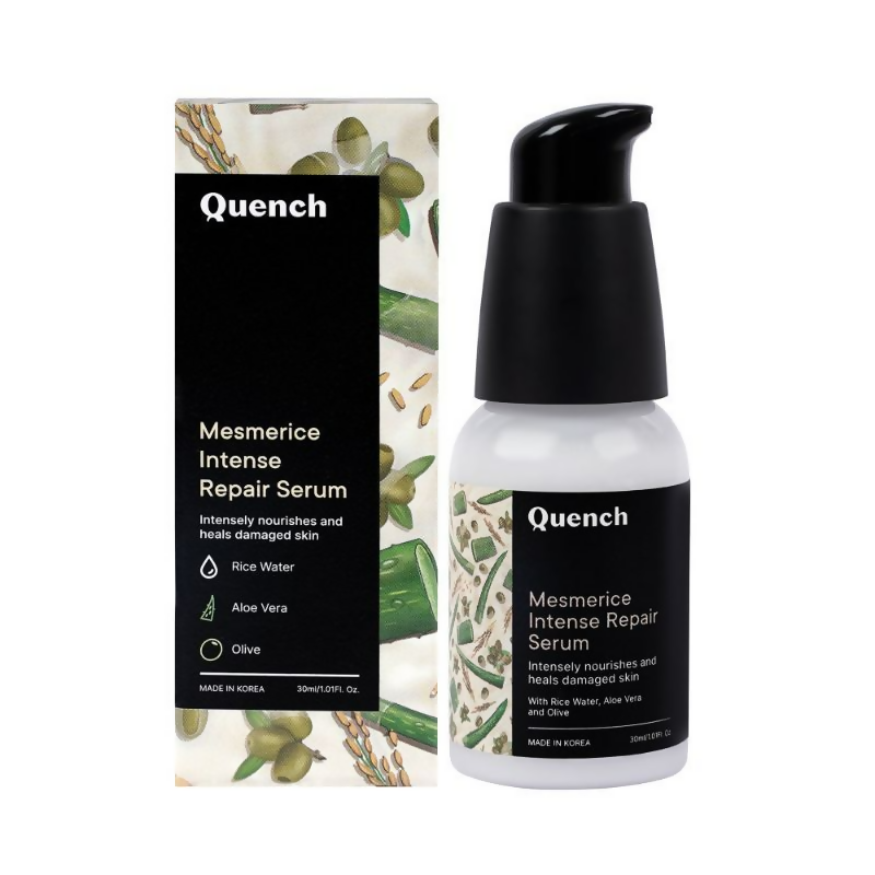Quench Rice Water Intense Repair Serum With Niacinamide For Dewy & Even Skin Tone | Grocsy