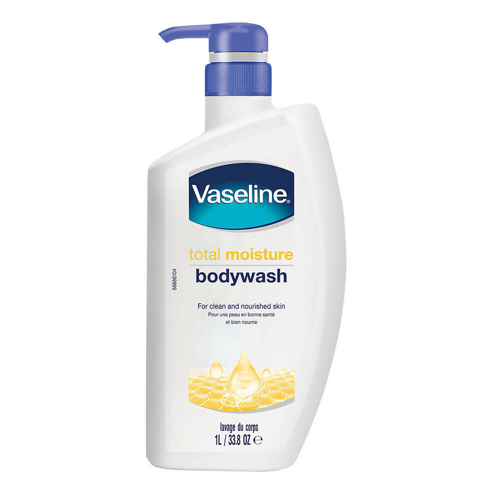 Vaseline Total Moisture Body Wash For Clean & Nourished Skin | Grocsy
