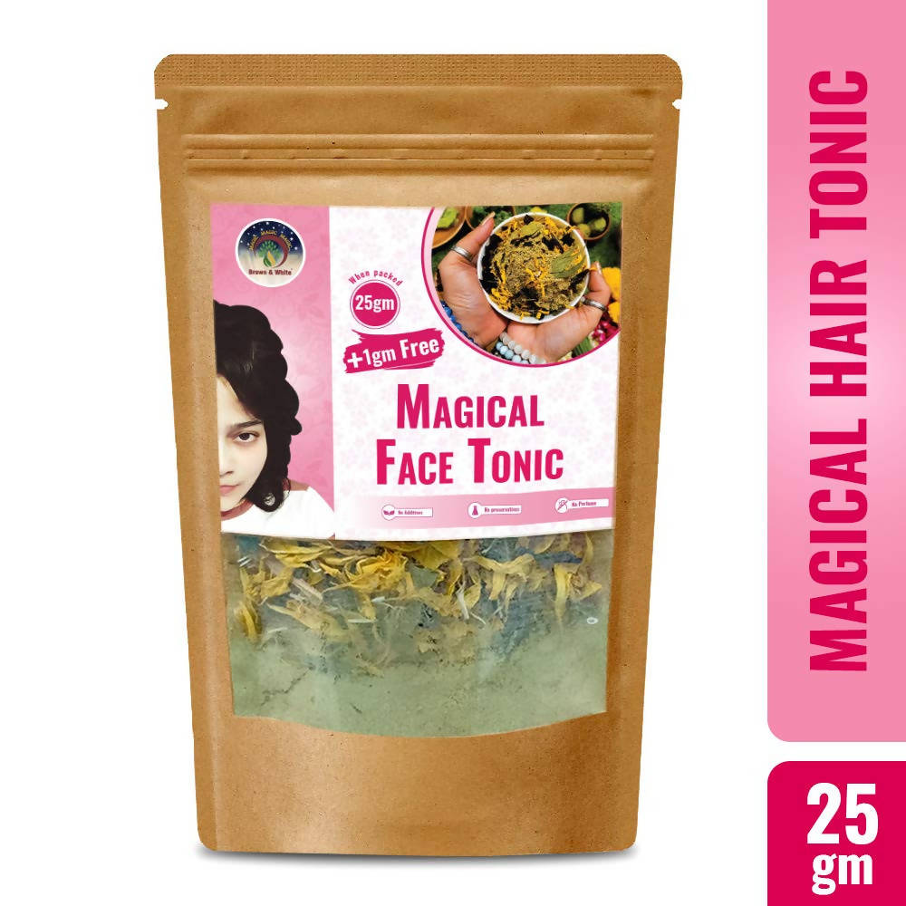Brown & White Magical Face Tonic | Grocsy