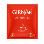 Girnar Black Tea Bags - Saffron | Grocsy