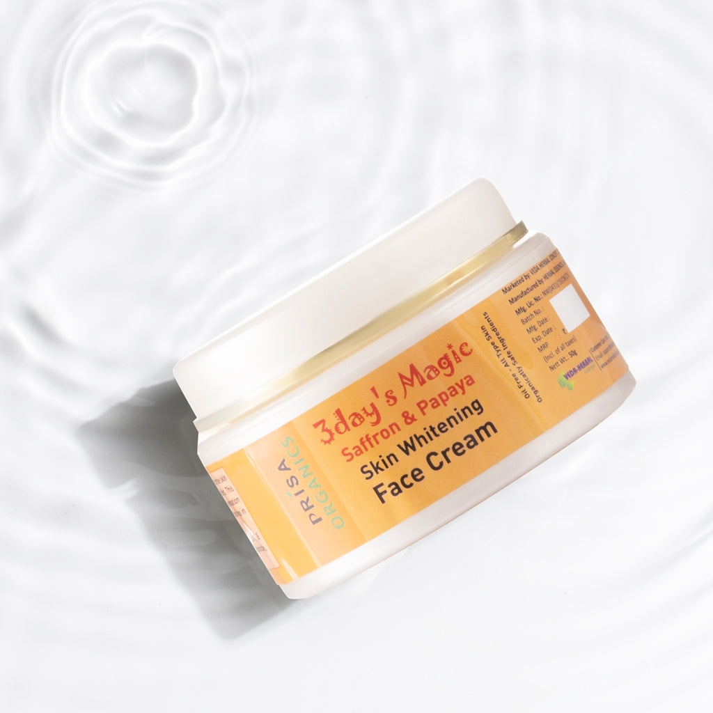 Prisa Organics 3 Day's Magic Face Cream | Grocsy