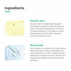 Dermatouch Glycolic 6% Niacinamide 4% Face Cream | Grocsy