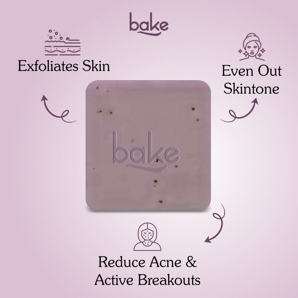 Bake 10% Niacinamide + 3% Azelaic Acid Scrub Treatment Soap | Grocsy