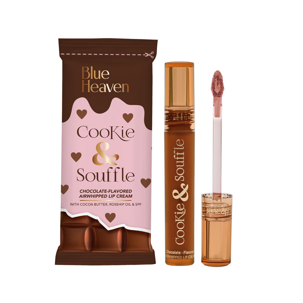 Blue Heaven Cookie & Souffle Liquid Matte Lipstick - Caramel Kiss | Grocsy