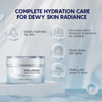 AHC Hyaluronic Dewy Radiance Face Moisturizer Cream - Korean skincare | Grocsy