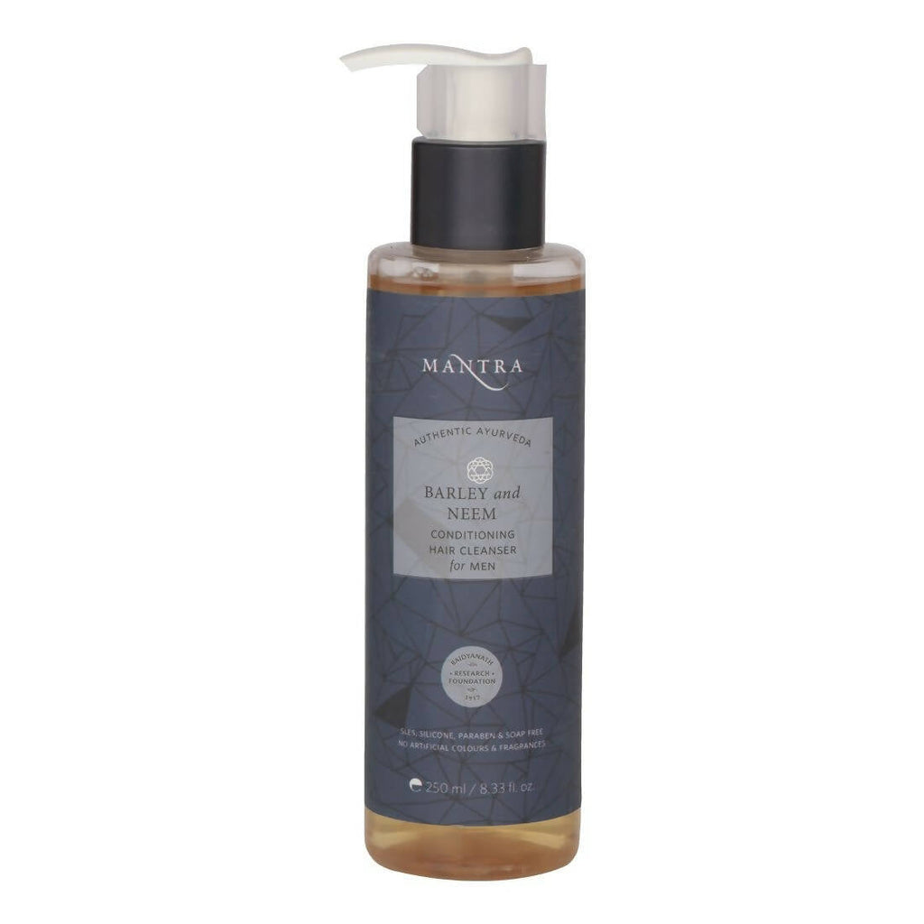 Mantra Herbal Barley and Neem Conditioning Hair Cleanser For Men | Grocsy
