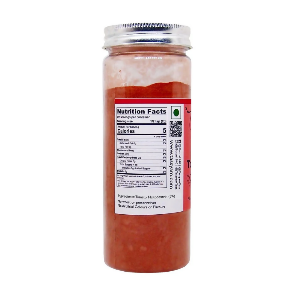 Tassyam Organics Tomato Powder | Grocsy