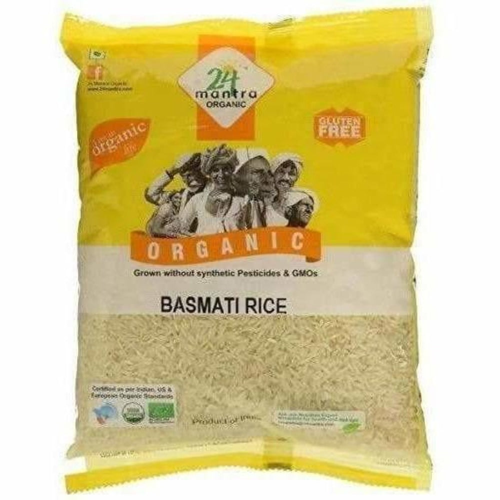 24 Mantra Organic Basmati Rice | Grocsy