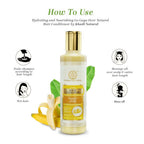 Khadi Natural Banana With Honey Hair Cleanser | Grocsy