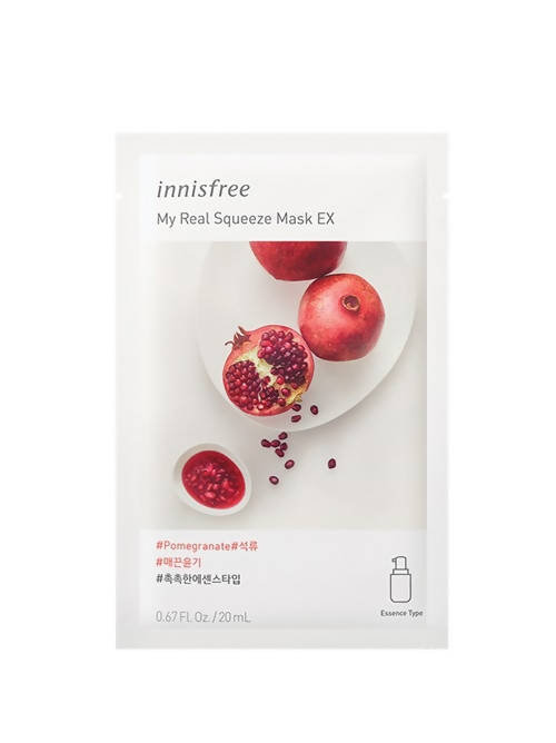 Innisfree My Real Squeeze Mask EX - Pomegranate | Grocsy