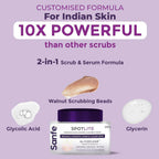 Sanfe Spotlite Ingrown Hair & Bumps Clearing Body Scrub | Grocsy