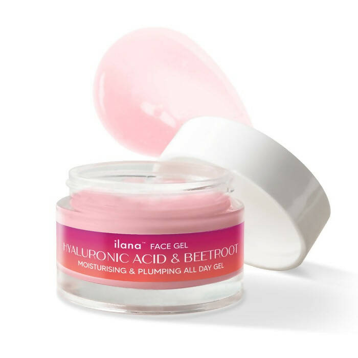 Ilana Hydrating And Nourishing All-Day Gel With Hyaluronic Acid & Beetroot | Grocsy