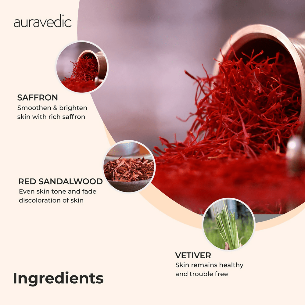 Auravedic Kumkumadi Full Body Massage Oil | Grocsy