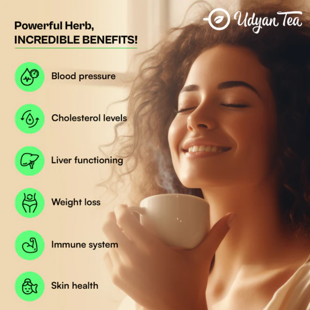 Udyan Tea Hibiscus Pure Herbal Tea | Grocsy
