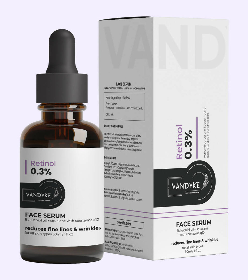 Vandyke Retinol 0.3% Face Serum | Grocsy
