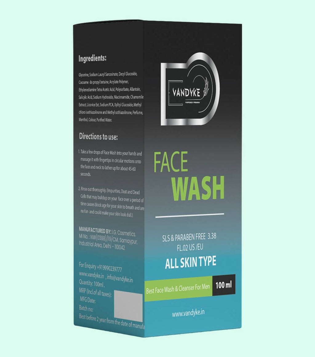 Vandyke Ocean Face Wash | Grocsy