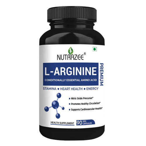 Nutrazee L Arginine Vegan Capsules | Grocsy