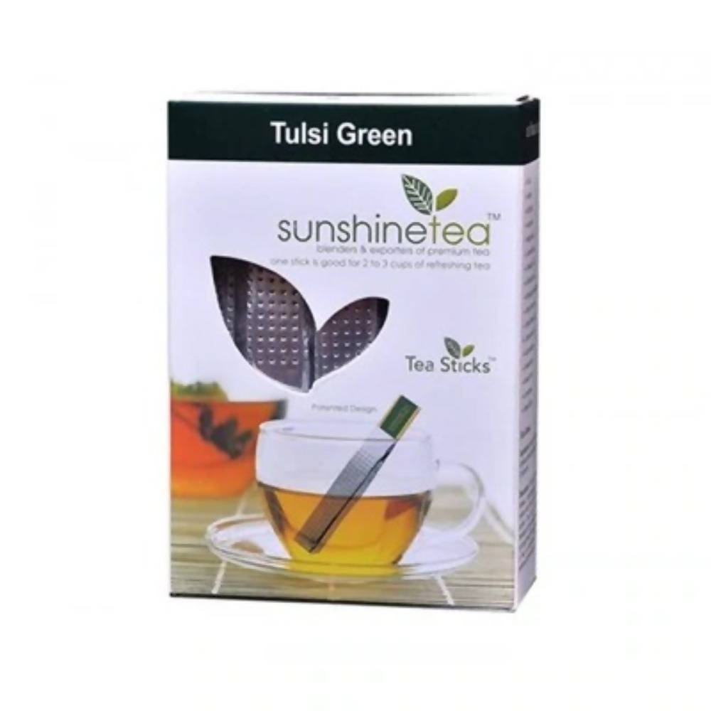 Sunshine Tea Tulsi Green Tea Sticks | Grocsy