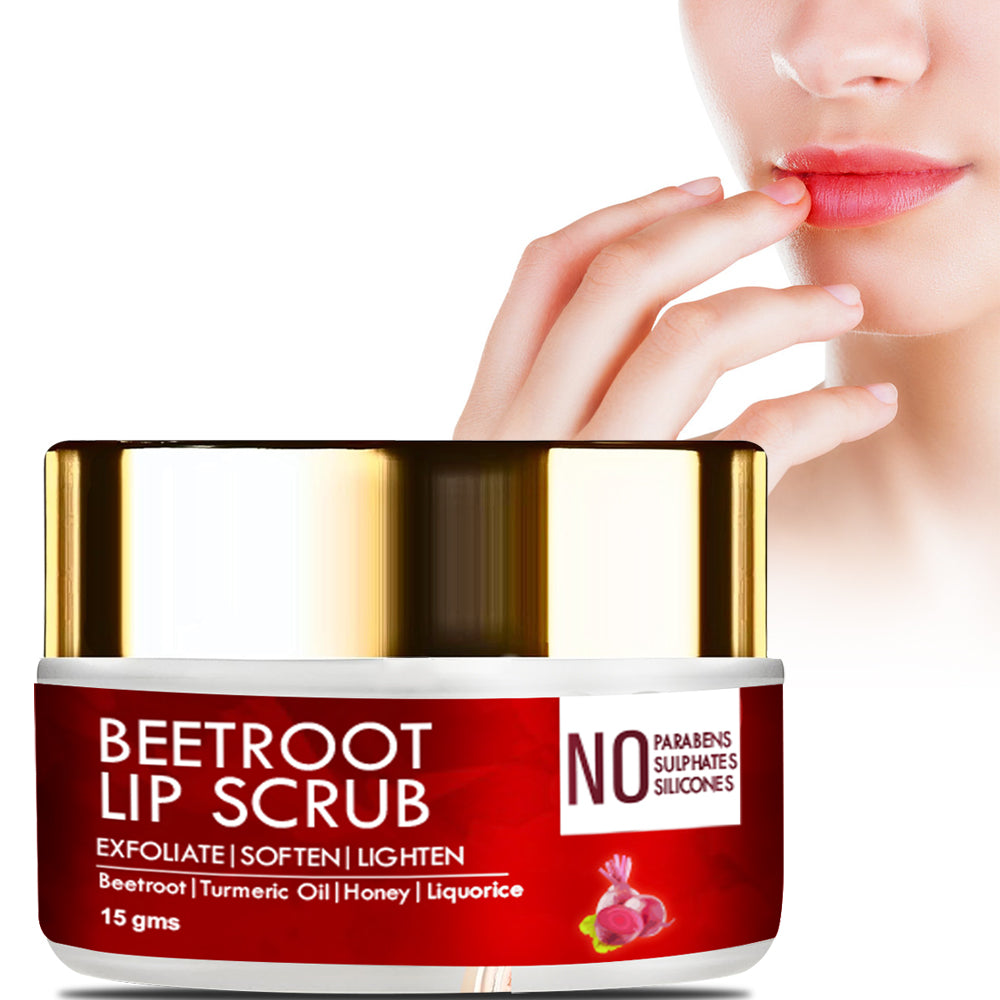 Samisha Beetroot Lip Lightening Scrub | Grocsy