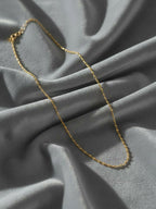 NVR Women Gold Plated Minimal Chain | Grocsy
