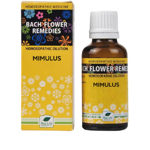 New Life Homeopathy Bach Flower Remedies Mimulus Dilution | Grocsy
