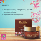 Lotus Professional Dermo Spa Japanese Sakura Skin Whitening & Nourishing Night Cream | Grocsy