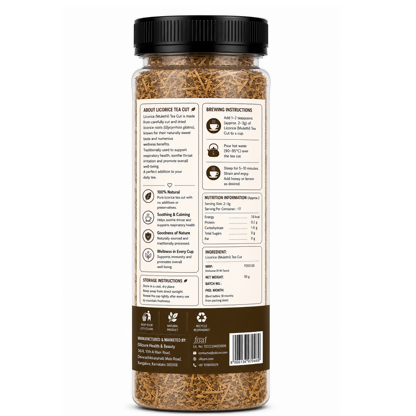 Nxtgen Ayurveda Licorice Root Tea Cut | Grocsy