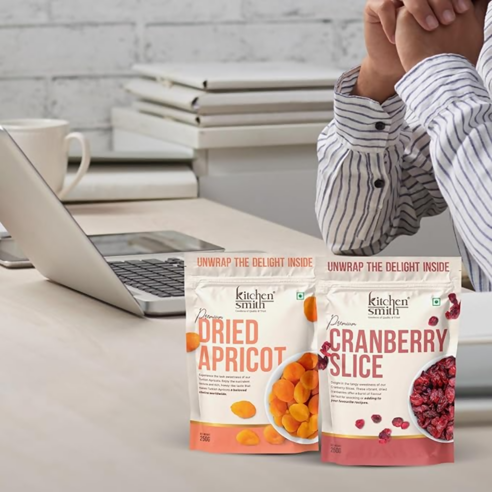 Kitchen Smith Premium Dried Apricot & Cranberry | Grocsy