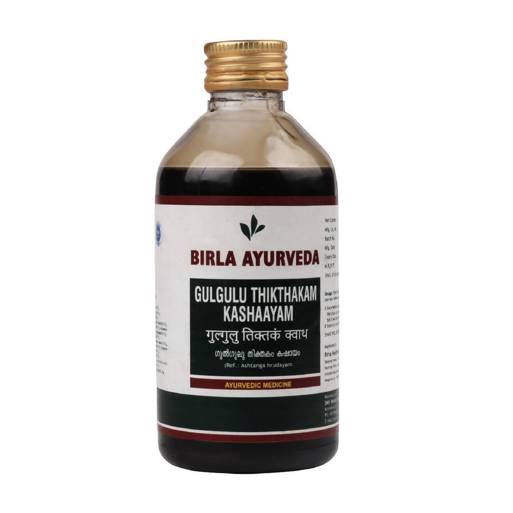 Birla Ayurveda Gulguluthikthakam Kashaayam | Grocsy