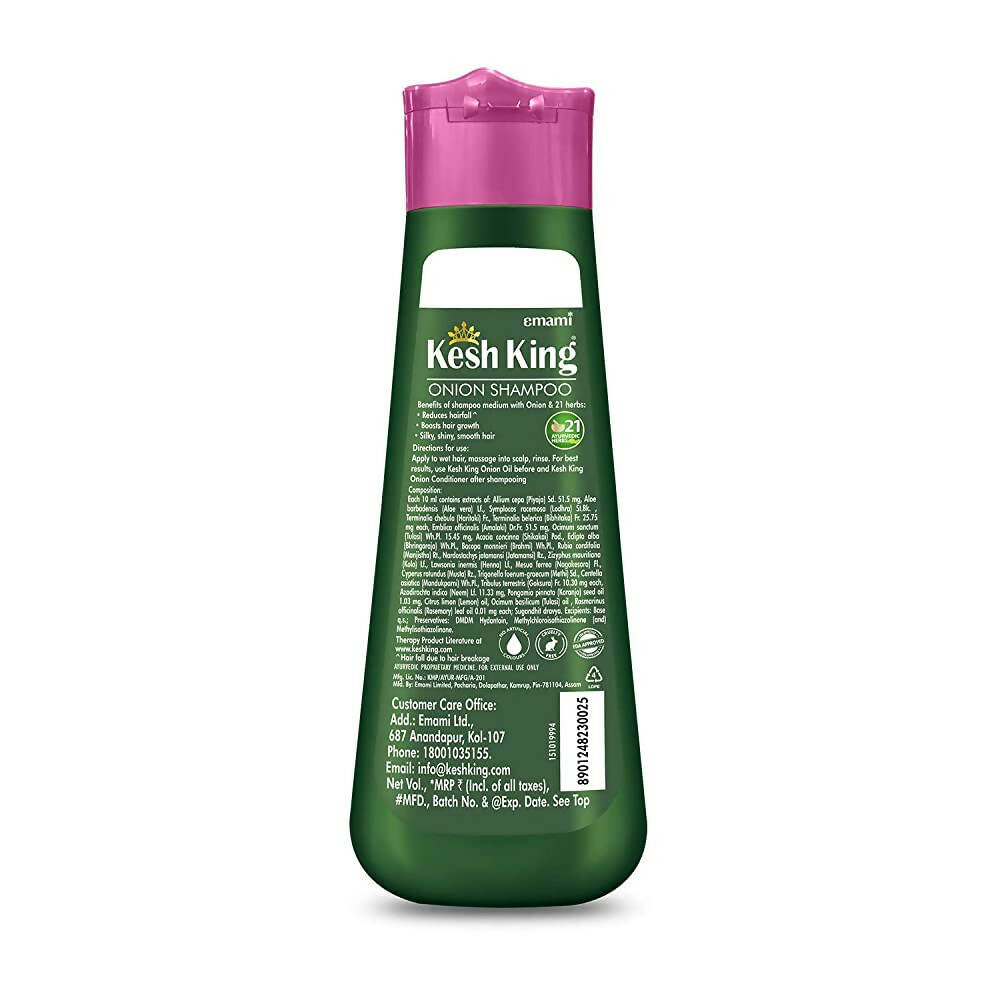 Kesh King Ayurvedic Onion Shampoo | Grocsy