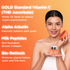 Light Up Vitamin C Face Cream For Pigmentation Ageing And Collagen | Grocsy