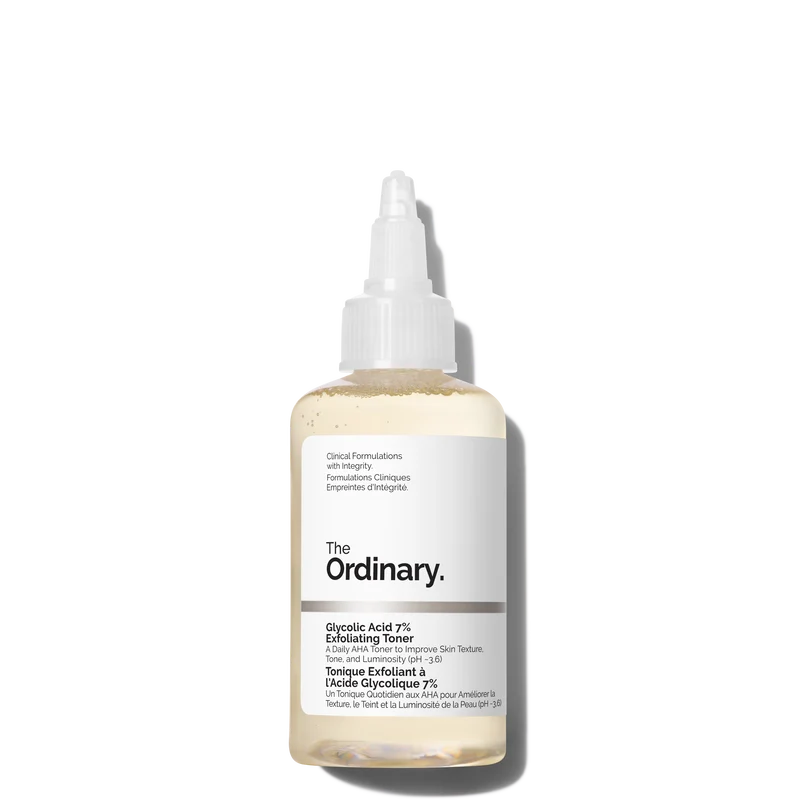 The Ordinary Glycolic Acid 7% Exfoliating Mini Toner | Grocsy