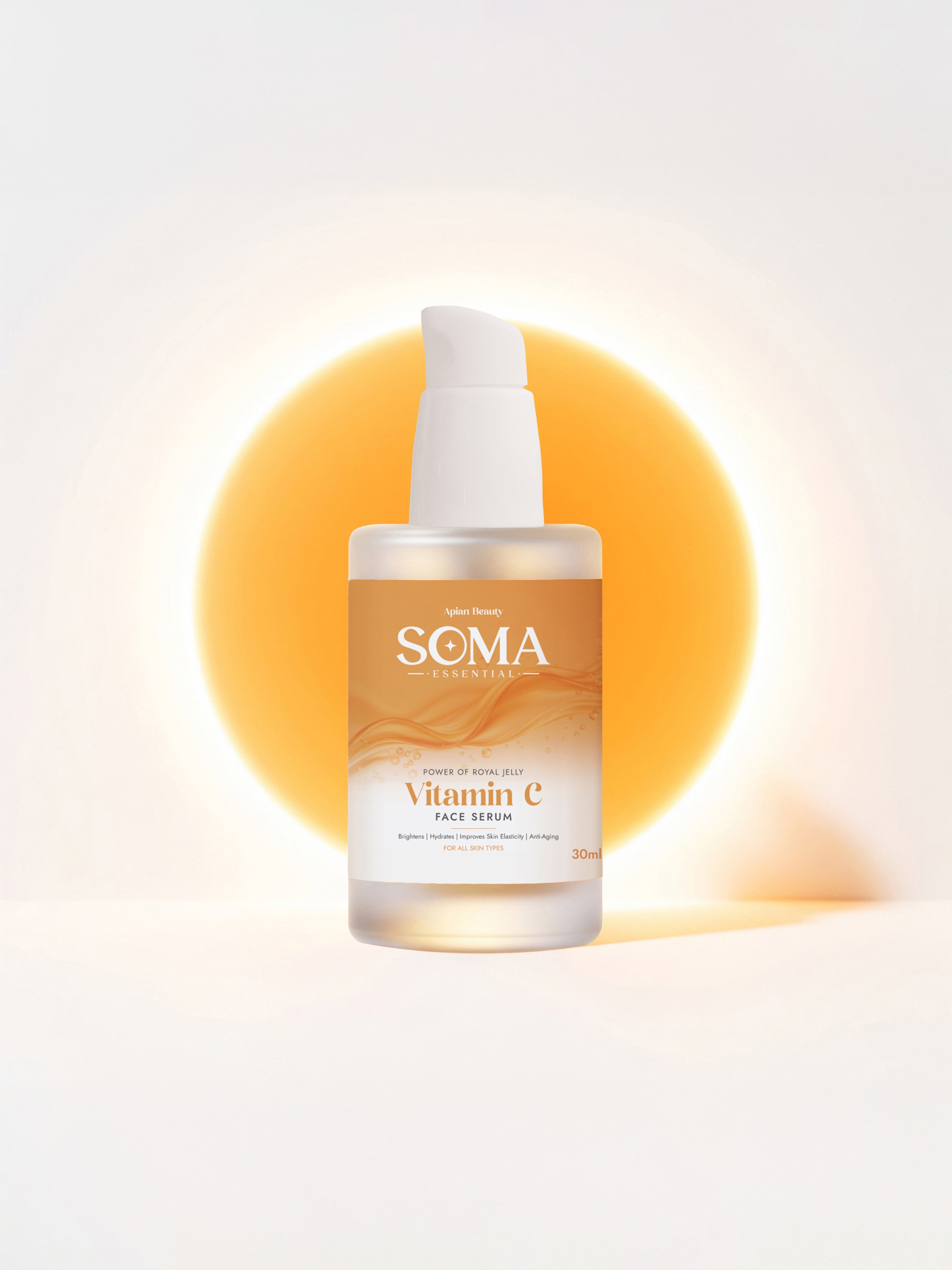Soma Essential Royal Jelly Protein Glow Vitamin C Serum For Dull, Uneven & Tired Skin | Grocsy