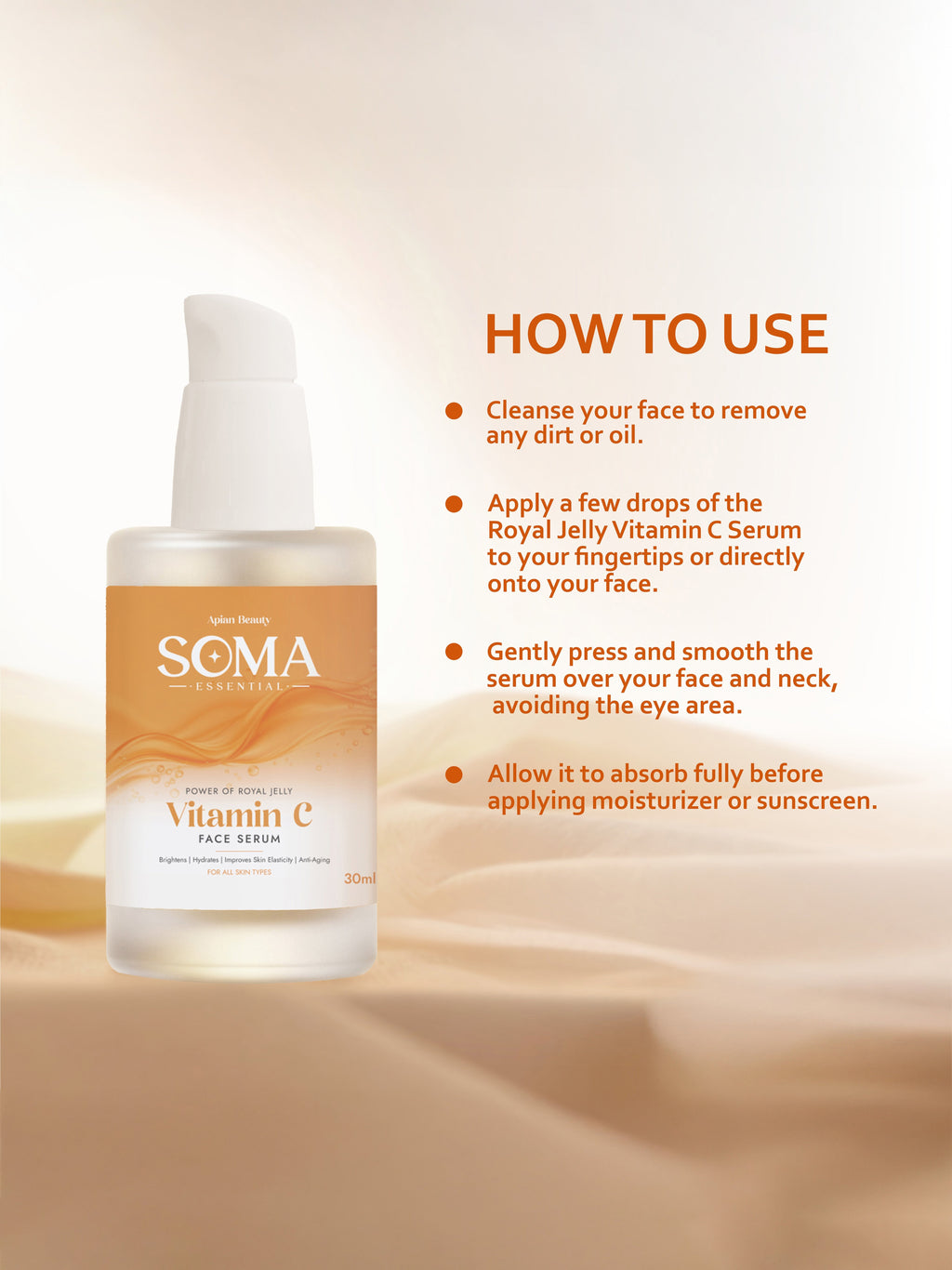 Soma Essential D-Tan Mask +  Royal Jelly Vitamin C Serum + Day cream For Weekly Glow | Grocsy
