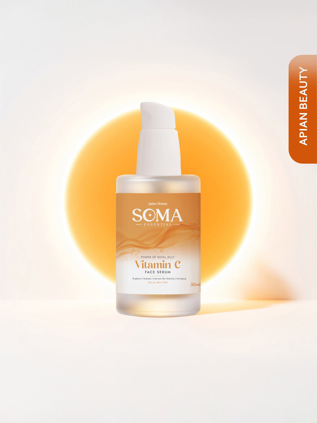 Soma Essential Royal Jelly Protein Glow Vitamin C Serum For Dull, Uneven & Tired Skin | Grocsy