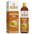 Newish Cold Pressed Sesame Oil For Hair & Skin | Grocsy