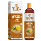 Newish Cold Pressed Sesame Oil For Hair & Skin | Grocsy