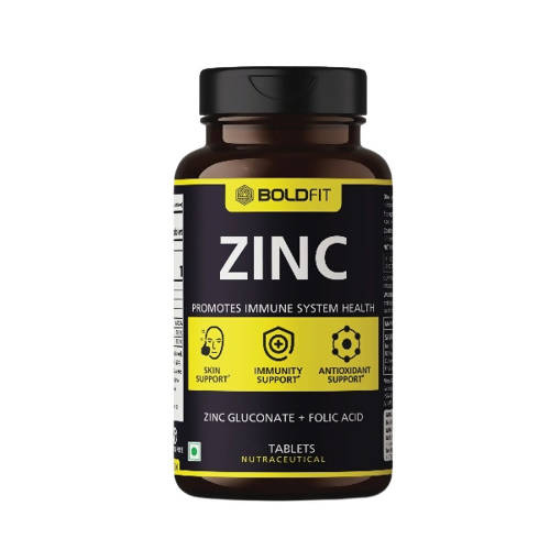Boldfit Zinc Supplement Tablets | Grocsy
